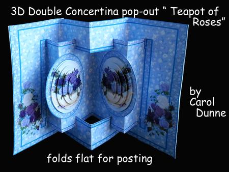 3D Double Concertina Pop-out 