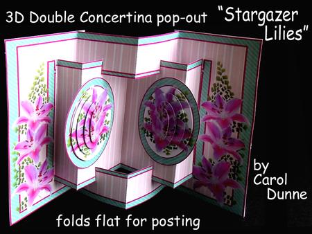 3D Double Concertina Pop-out 
