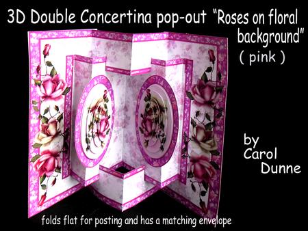 3D Double Concertina Pop-out 
