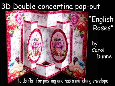 3D Double Concertina Pop-out 