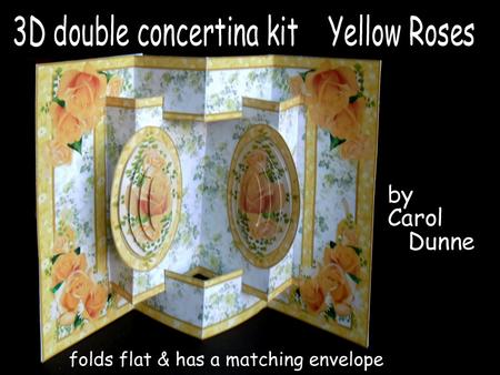 3D Double Concertina Pop-out 