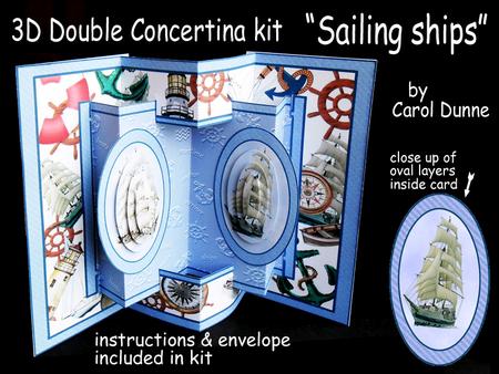 3D Double Concertina Pop-out 