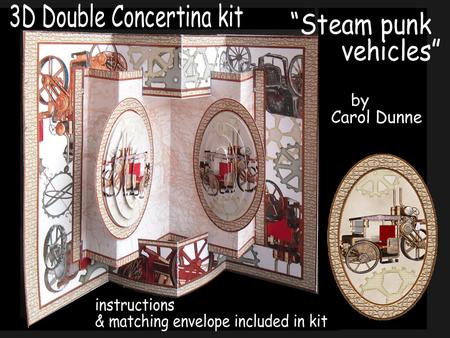 3D Double Concertina Pop-out 