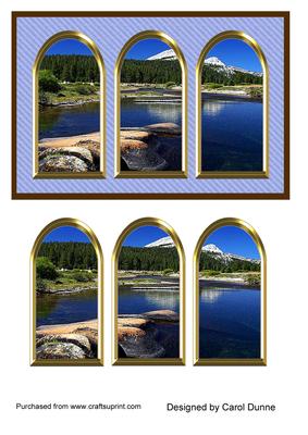 Three Arches Card - Yosemite