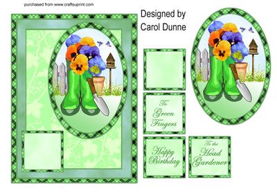 Green Wellies Quick Card