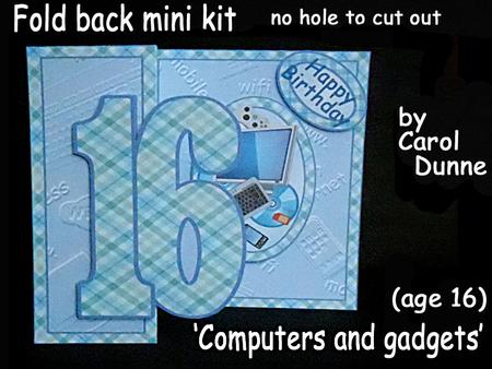 Fold Back Computers and Gadgets Age 16