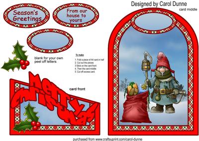 Who Left This Here - Cutaway Card