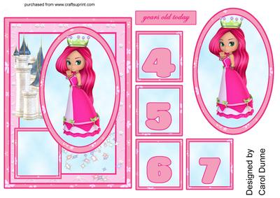 Princess Age 4-7 Years
