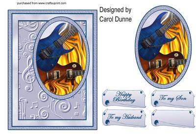 Hot Music Quick Card