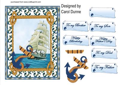 Rope and Anchor Quick Card