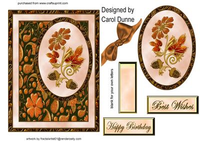 Golden Acorns Quick Card