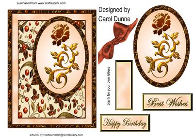 Gilded Autumn Quick Card