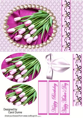 Tulips, Satin and Pearls
