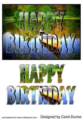 Canoe - See Through Letter Cards