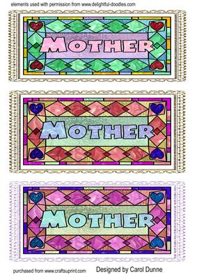 Stained Glass Mother