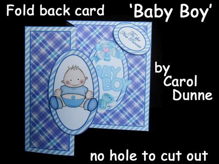 Fold Back - Baby Boy