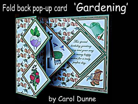 Fold Back Pop-up - Gardening
