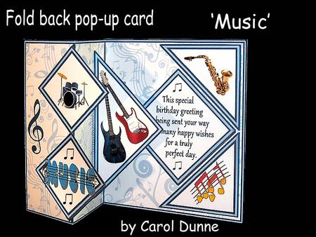 Fold Back Pop-up - Music