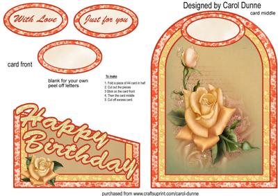 Autumn Rose Cutaway
