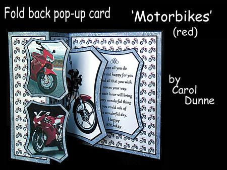 Fold Back Pop-up Motorbikes