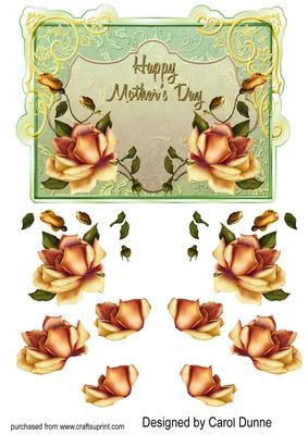 Autumn Roses Mother's Day