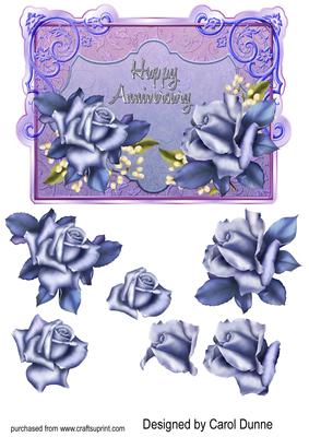 Blue Roses - Anniversary
