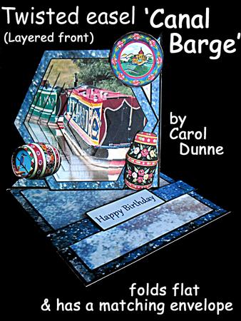 Twisted Easel Kit - Canal Barge