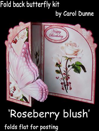 Fold Back Butterfly Kit - Roseberry Blush