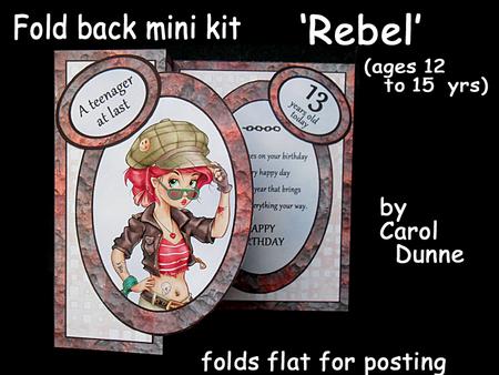 Fold Back - Rebel (12 to 15 Years)