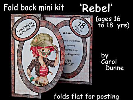 Fold Back - Rebel (16 to 18 Years)