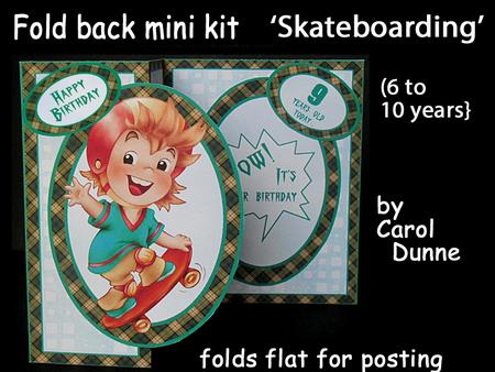 Fold Back - Skateboarding (6 to 10 Years)