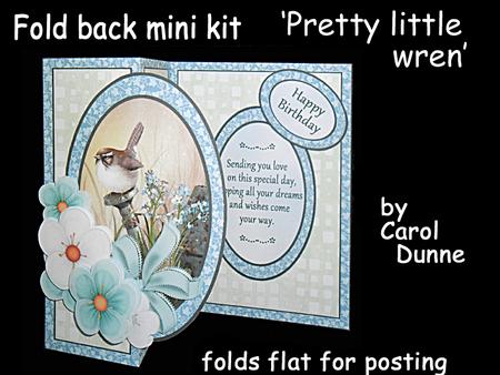Fold Back - Pretty Little Wren