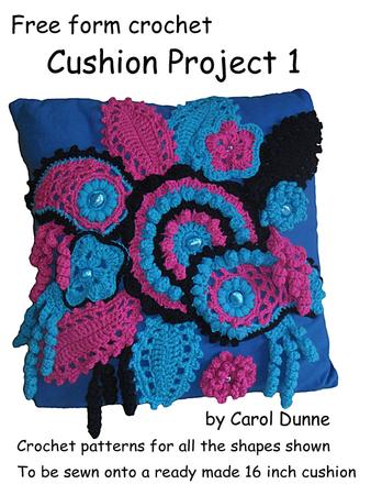 Cushion Project 1 (free Form Crochet)