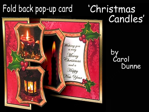 Fbp Red Brocade with Candles