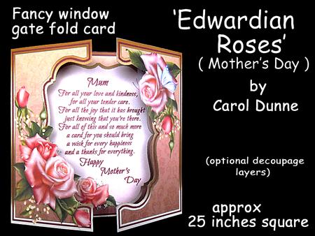 Fwg Edwardian Roses (mother's Day)