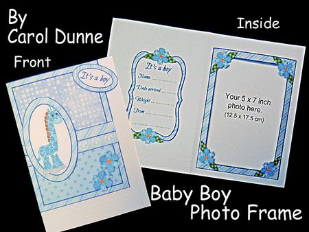 Baby Boy Photo Frame