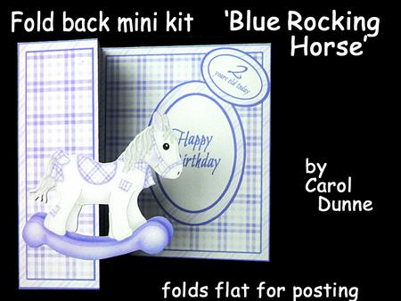 Fb Blue Rocking Horse