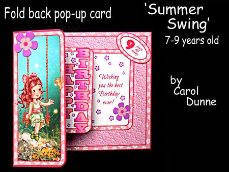 Fbp Summer Swing 7-9 Years Old