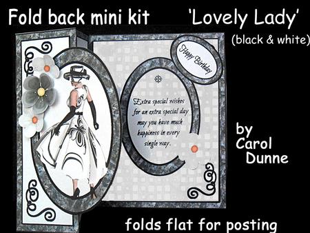 Fb Lovely Lady (b/w)