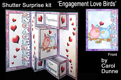 Shutter Surprise kit  Engagement Love Birds