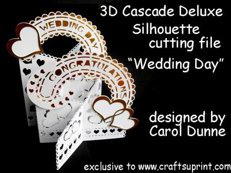 Silhouette Cutting File -wedding