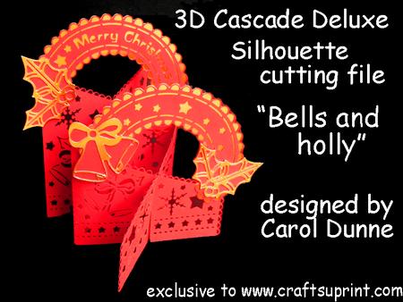 Bells And Holly Silhouette Cutting Files
