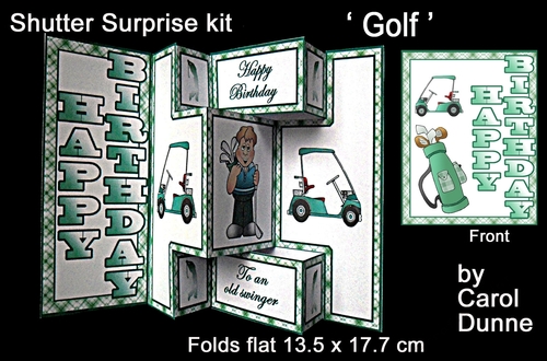 Shutter Surprise kit- Golf