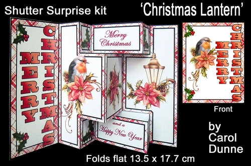 Shutter surprise kit- Christmas Lantern