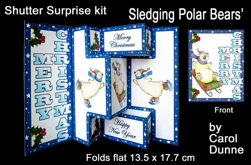 Shutter Surprise kit- Sledging Polar bears