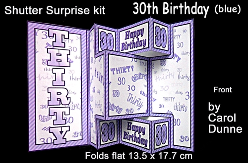 Shutter Surprise 30th Birthday (blue)