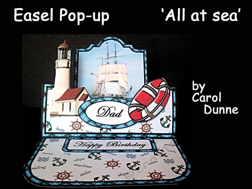 Easel pop-ups All at sea