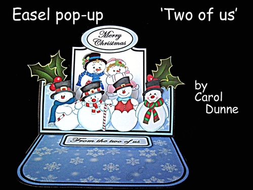 Easel pop-up The two of us