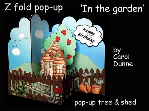 Z Fold pop-up     In the garden