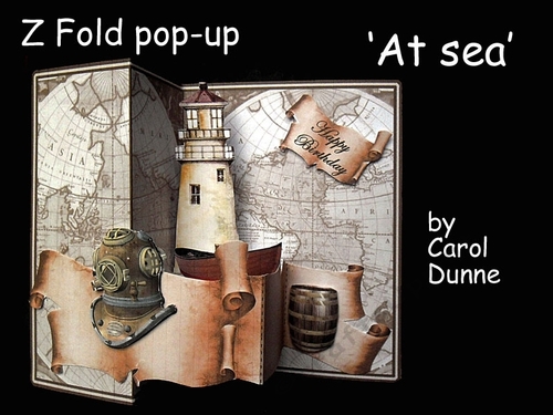 Z Fold pop-up      At sea